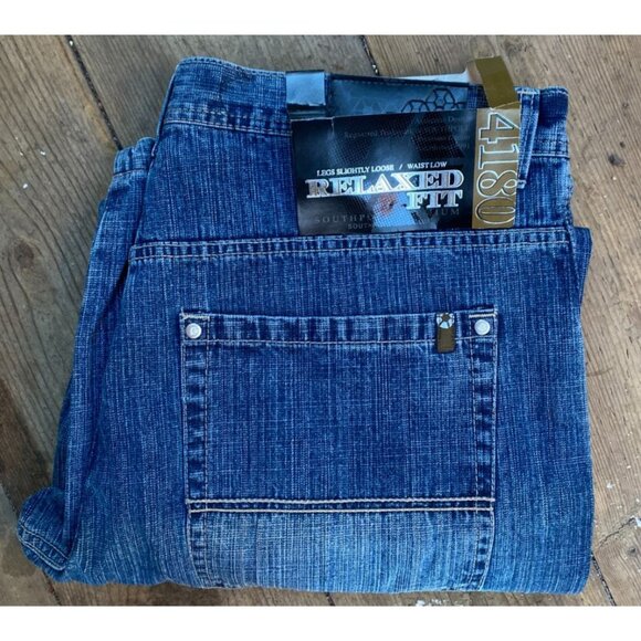 Vintage Y2K Southpole Baggy Skater Grunge Jeans VTG Mens Size 42 NWT Hip Hop - Picture 1 of 10